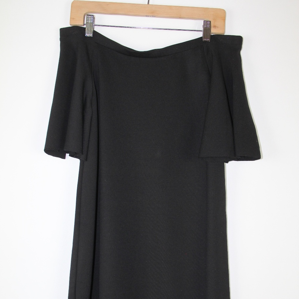 ZARA TRF OFF THE SHOULDER LITTLE BLACK DRESS